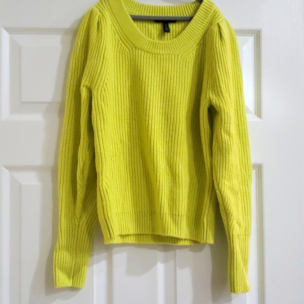 NWT WHBM Statement Sweater XS